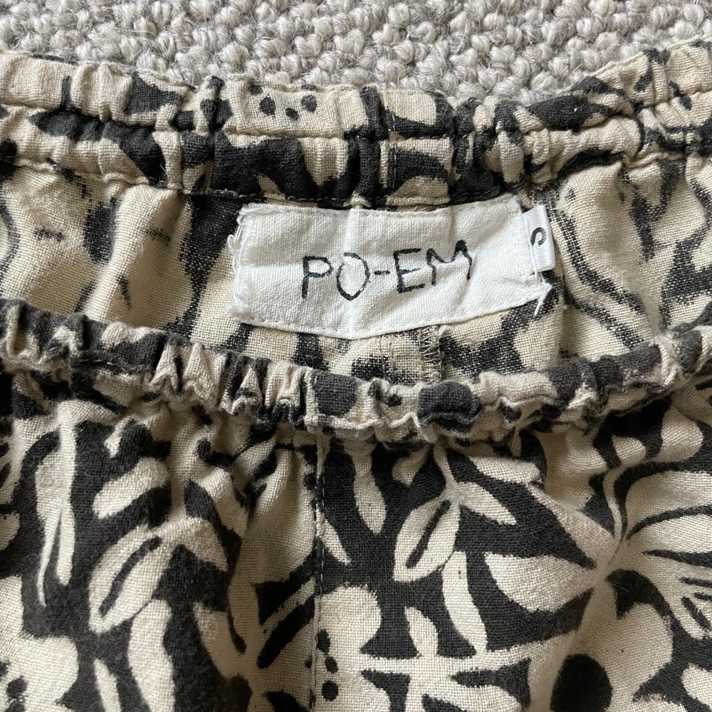 Elegant Floral High Waist Women's Shorts - Picture 2 of 2